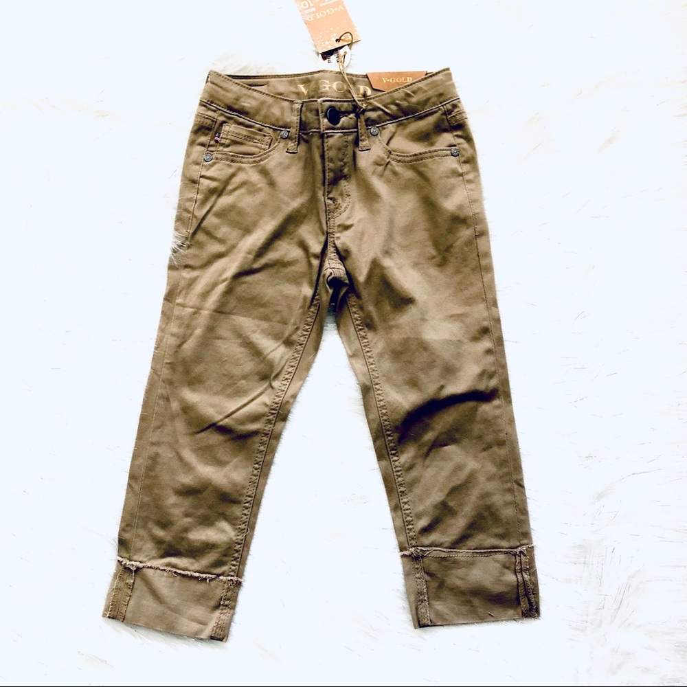 V GOLF GIRL CAPRI JEANS.SIZE 10